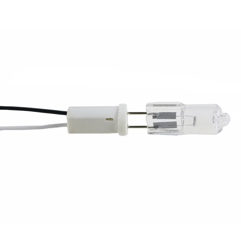 Minilámpara halógena de tungsteno G4, 10 piezas, tipo JC, 20W, G4, DC12V, foco de ahorro de energía, lámpara halógena de cristal