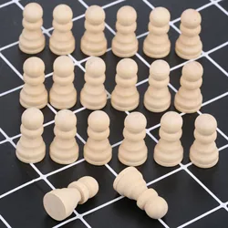 20Pcs 30*15mm Unfinished Wooden Peg Dolls Crafts Kid's Party Favor Wedding Home Decorations Wood Craft Set Wood Ornaments