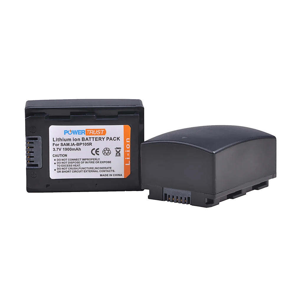 1X1900 mAh IA-BP105R BP105R wymiana bateria do Samsunga HMX-F80, HMX-F80BN, HMX-F80SN, HMX-F90, HMX-F90BN, HMX-F90WN