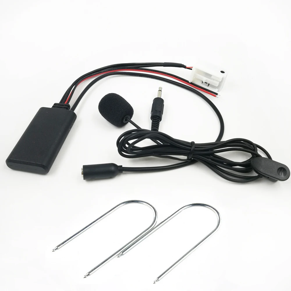 Biurlink 150CM RD4 Radio Bluetooth 3.5MM AUX Adapter AUX Media Audio Mikrofon Zestaw głośnomówiący do Peugeot C2 C4 307 308
