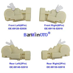 Actuador de bloqueo de puerta para Toyota Echo, pieza delantera, trasera, derecha e izquierda para Yaris Vitz Belta Vios Fun Cargo SCION XB Daihatsu Charade