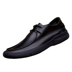 really leather Men's shoes Super top quality  men's leather cake shoes carved sports shoes