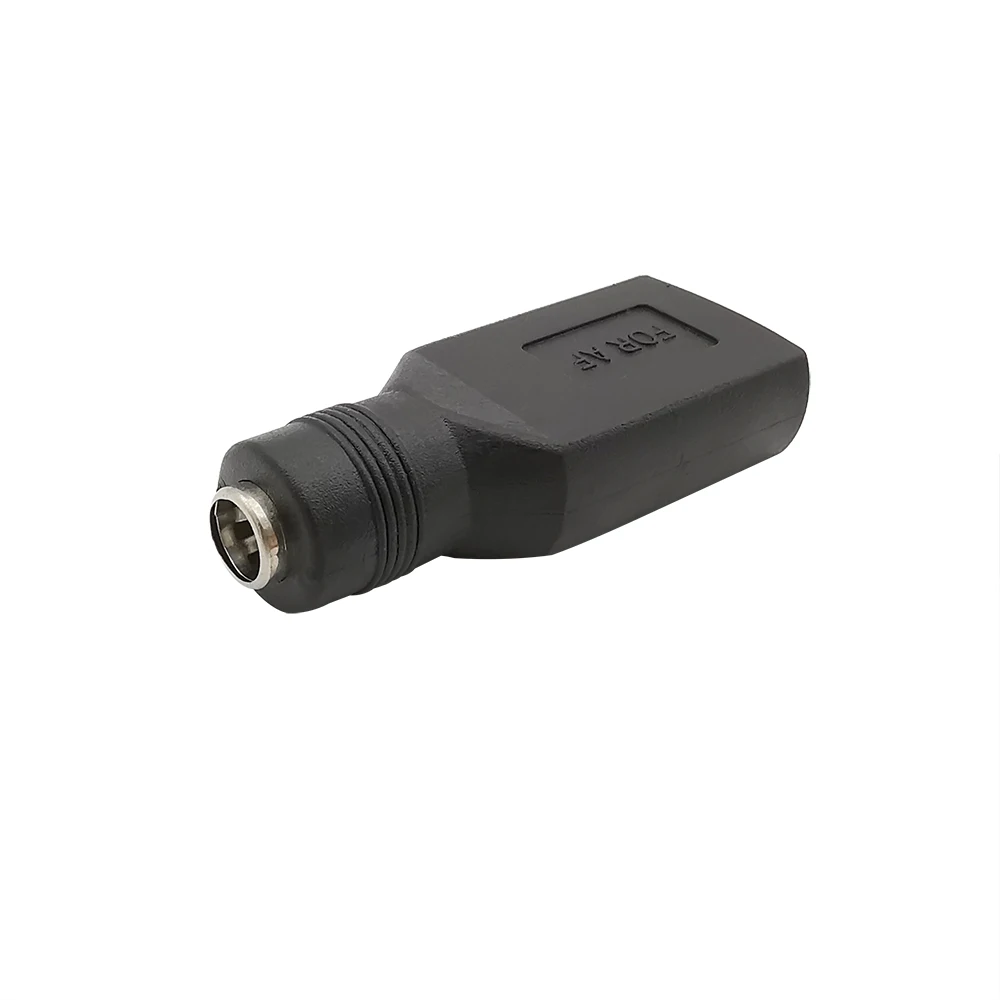 2Pcs DC Power 5.5x2.1mm Female To USB Female Adapter 5V DC Jack To USB Jack Charging Interface Converter Connector Accessories