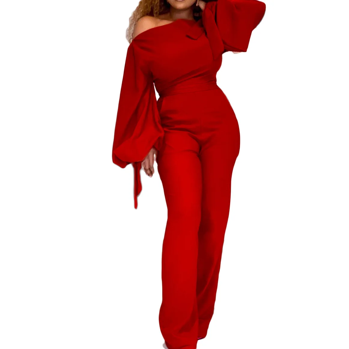 

2021 New African Sexy Jumpsuit Dashiki African Long Sleeve Slim Body Print Women's Summer African Clothes for Women