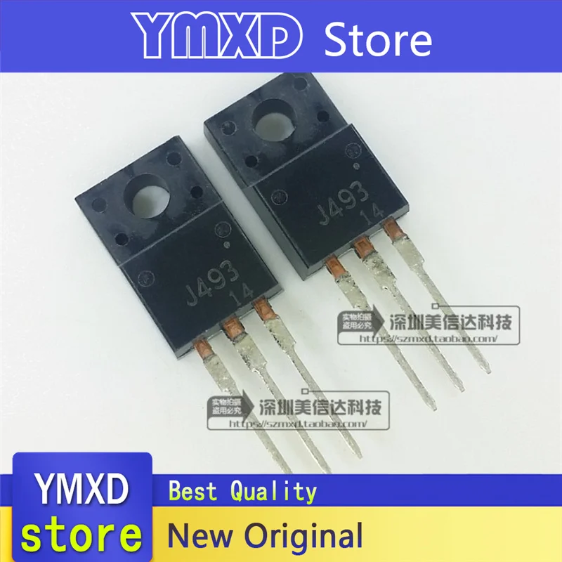 10 قطعة/الوحدة جديد الأصلي J4932SJ493 حقل تأثير أنبوب TO-220F في الأوراق المالية