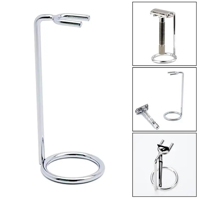 Steel  Shaving Razor Holder Storage Stand Rack Bathroom Hanging Rack for Razor Shaving Shaver Holder Tool 1 PCS