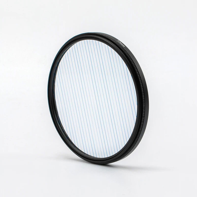Sheji Rainbow Blue Streak Filter Flare Camera Lens