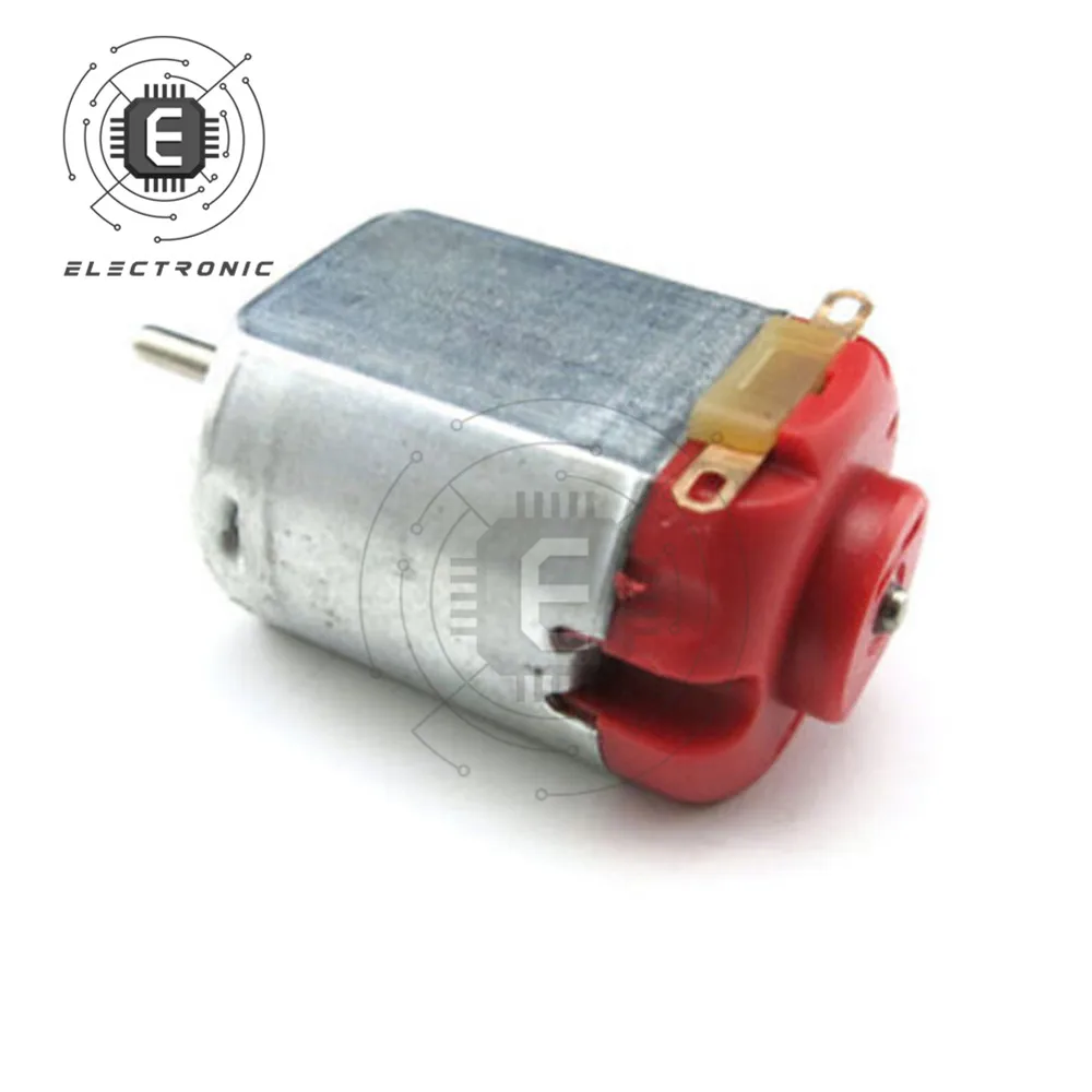 10Pcs R130 DC Motor 130 Hobby Micro Motor DC 3-6V 0.35-0.4A 8000 RPM for Toy RC Card