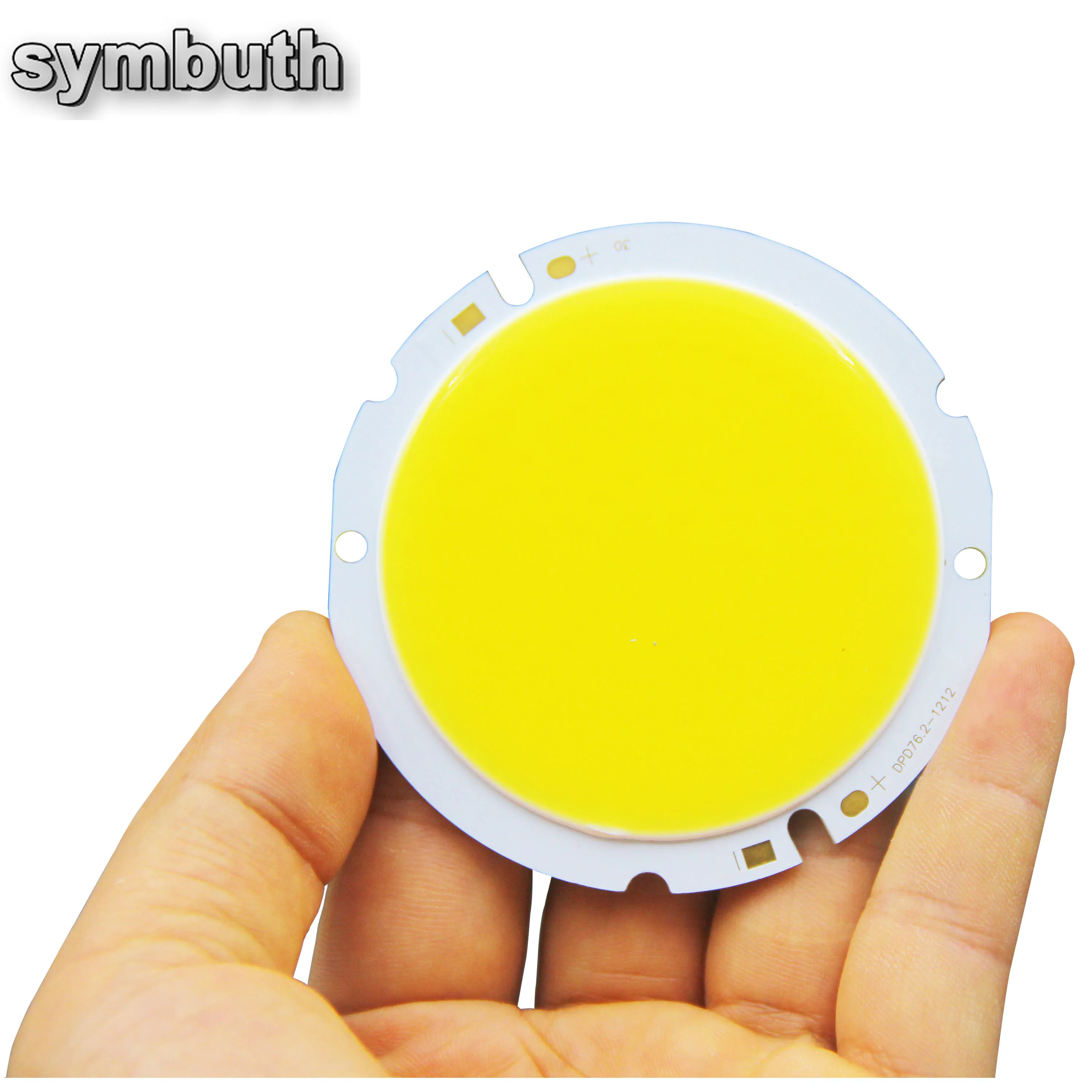 76mm DC 36-40V 30W Round Chip on Board LED COB Downlight Bulb Natural White 4200K for DIY Indoor Lights