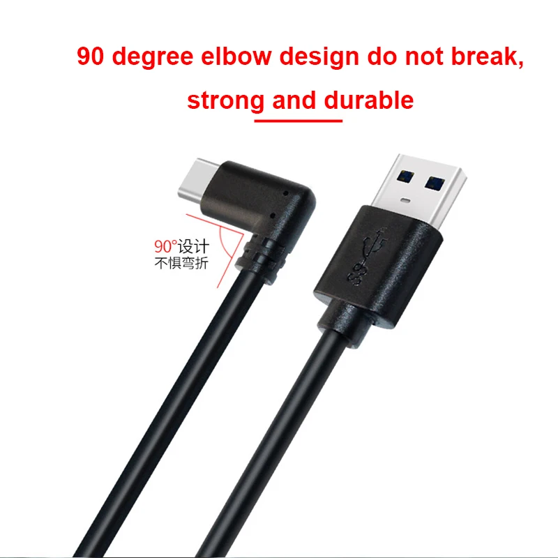 3M/4M/5M Link Cable for Oculus Quest 2 VR Headset Type C to Type C/ USB 3.1to Type-C Data Transfer Charging Line Accessories