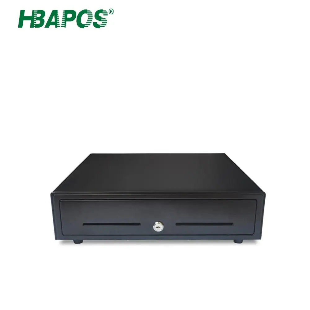 HBA-405B Cash drawer position key lock Auto Cash Drawer cash box POS Cash Drawer 5 bill tray 5 coin tray Cash Box Classify Store