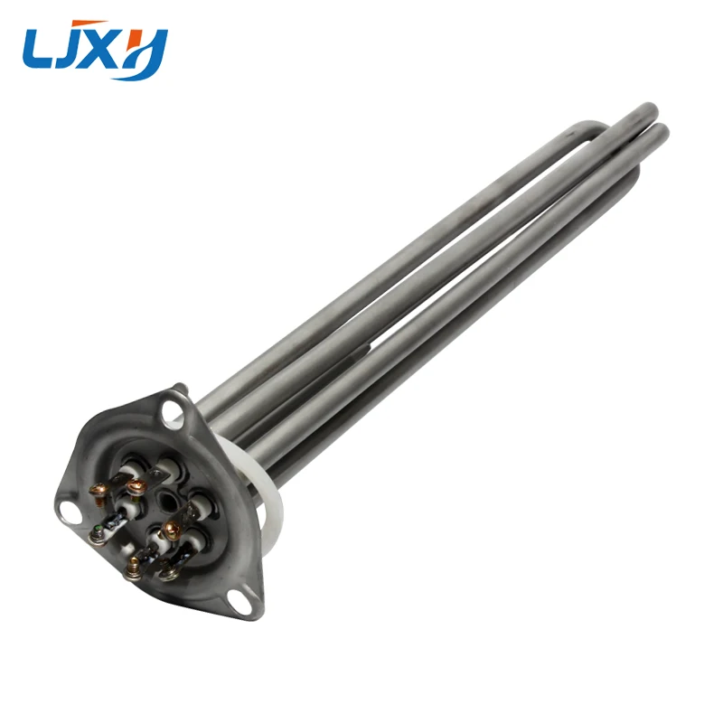 LJXH 201SUS Triangle Flange Heating tube Electric Water heater Heating Element for Dishwasher, Water Tank