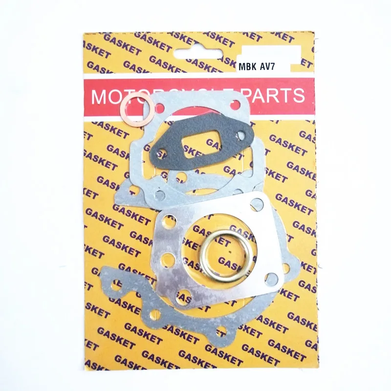 Motorcycle Engine Parts Complete Cylinder Gaskets Kit for MBK AV7