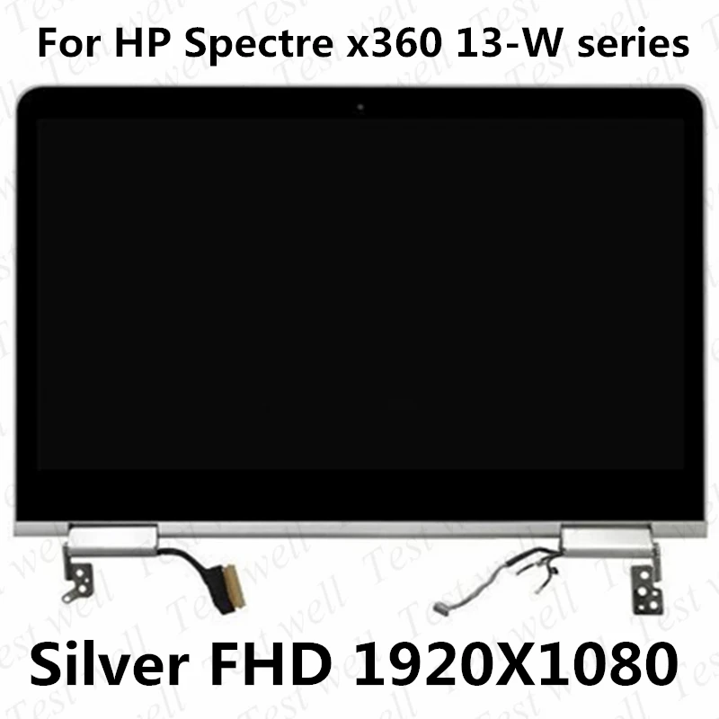 Original whole upper laptop parts 13.3'' For HP Spectre x360 13-W series 13-w001tu 13-w029TU LCD Touch Screen Assembly 1920*1080