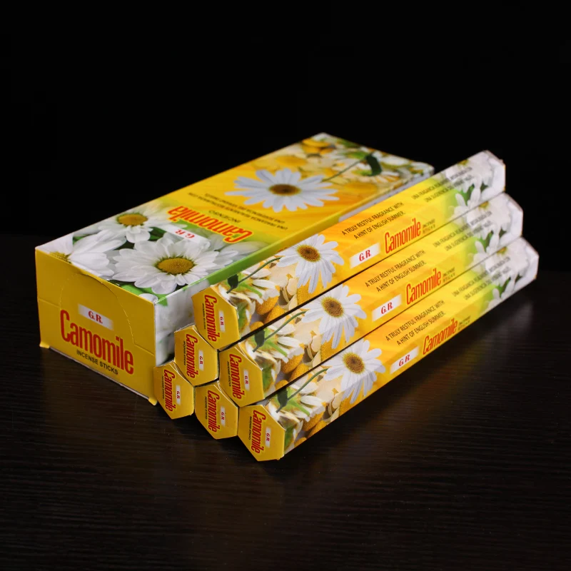 Big Box Camomila Flavor Stick Aroma Incense Stick Aromatherapy Fragrance Sleep Health Household Smell Supply