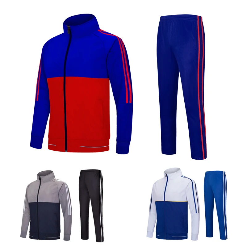 Customize New 6808 Unisex Tracksuits Adult Kid Sports Running Training Suit Sportswear Child Full Zipper Jacket Pants Set