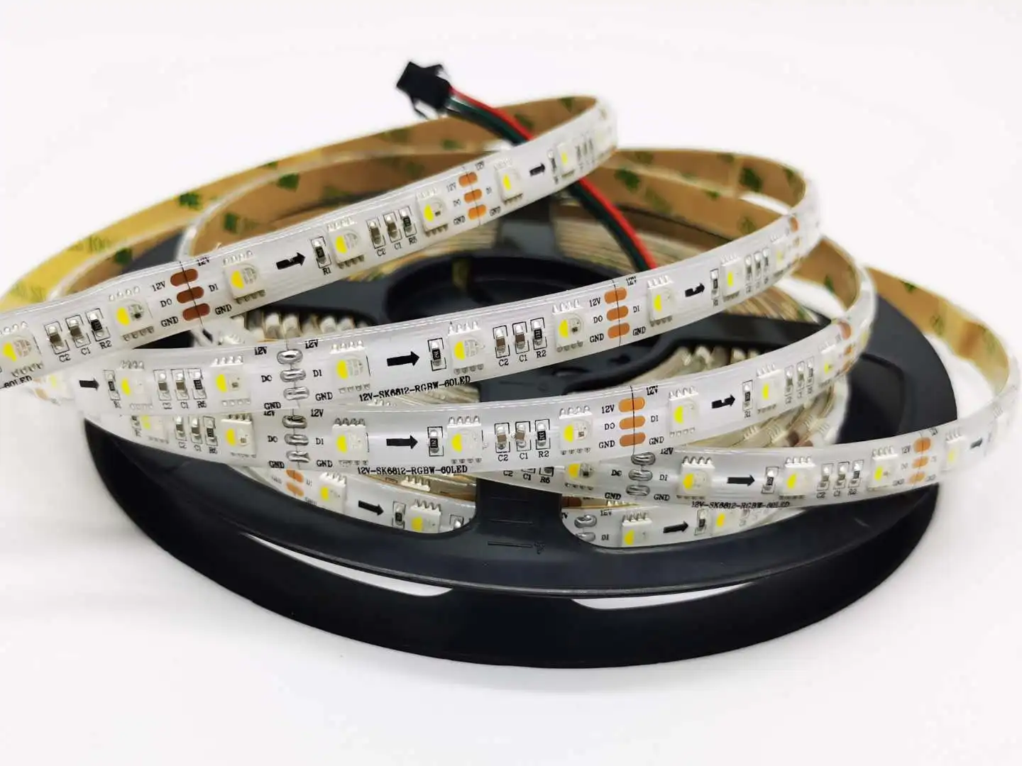 

Светодиодная лента SK6812 12 В RGBW (аналогичная WS2812B), 5 м, 60 светодиодов/м, индивидуальный программируемый полноцветный светодиодный светсветильник льник RGBWW s IP20/65/67