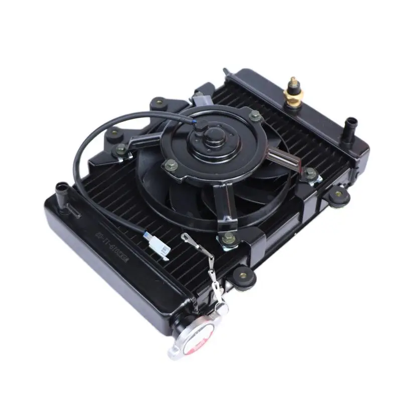 Motorcycle Aluminum Radiator Cooler Water Cooling System Water Tank For Honda Magna JADE Sapphire Magna250 JADE250 Dragon Dogs