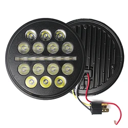 5-3/4 5.75 Motor LED Headlight DRL for Harley Motorcycle Headlamp Projector Driving Light 5 3/4