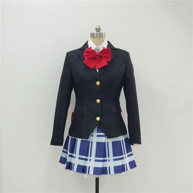 Anime D4DJ First Mix Happy Around! Cosplay Costume Women Fancy Party Dress Halloween Carnival Uniforms Custom Made