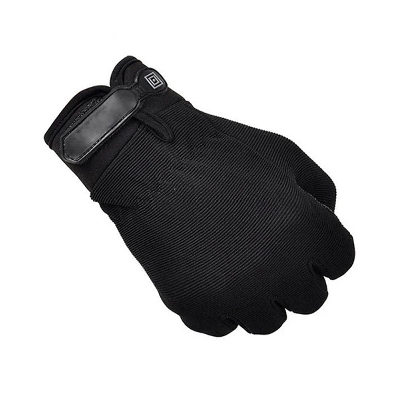 Summer Motorcycle Fingerless Gloves Fishing Light Breathable Camping Cycling Nonslip Sport Women Run Men's Gloves