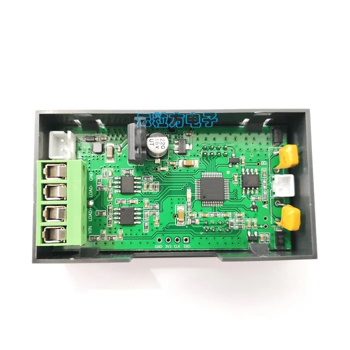 Цифровой измеритель напряжения и тока с цветным дисплеем, RS485