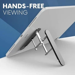 Phone Tablet Lazy Person Stand Ultra-Thin Stick On Adjustable Phone Stand Lightweight Foldable Cellphone Stand For Smartphone