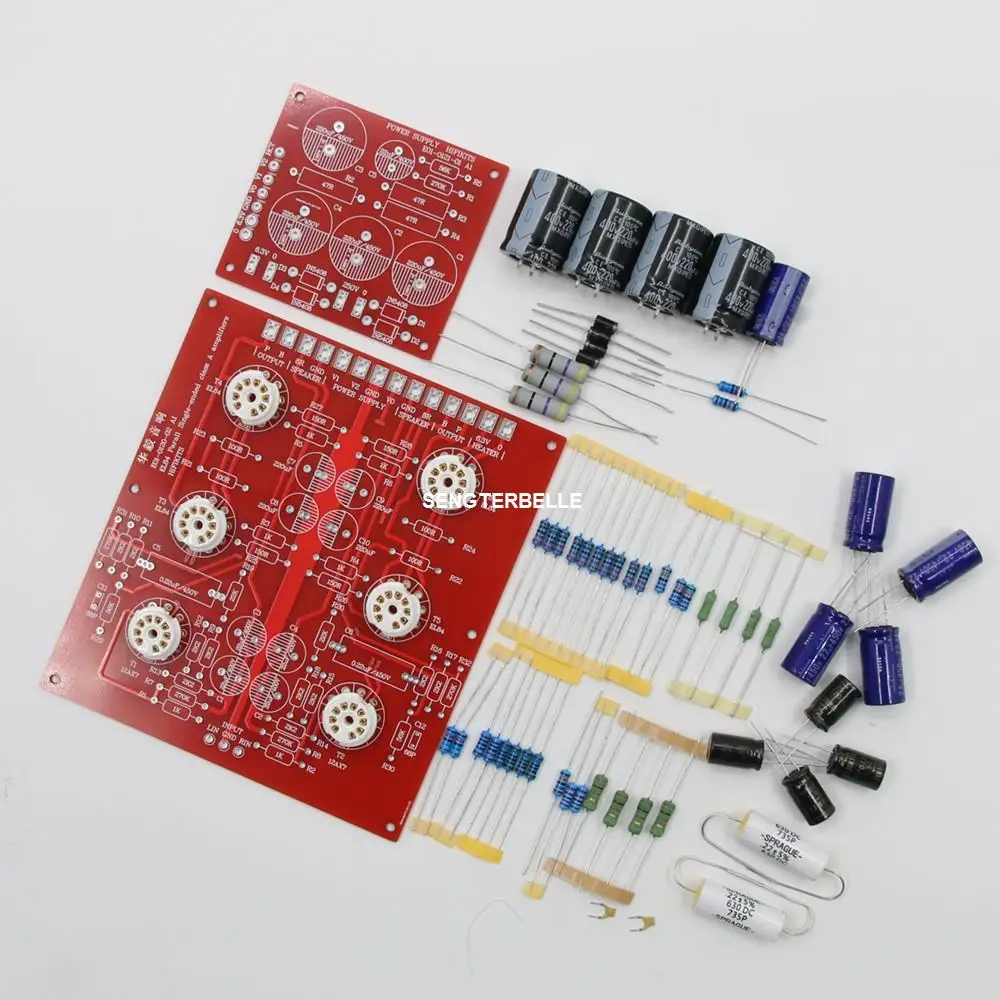 

Hifi EL84 Parallel Single-Ended Class A Tube Amplifier Board Kit ( No Tubes ) With PSU Board Kit