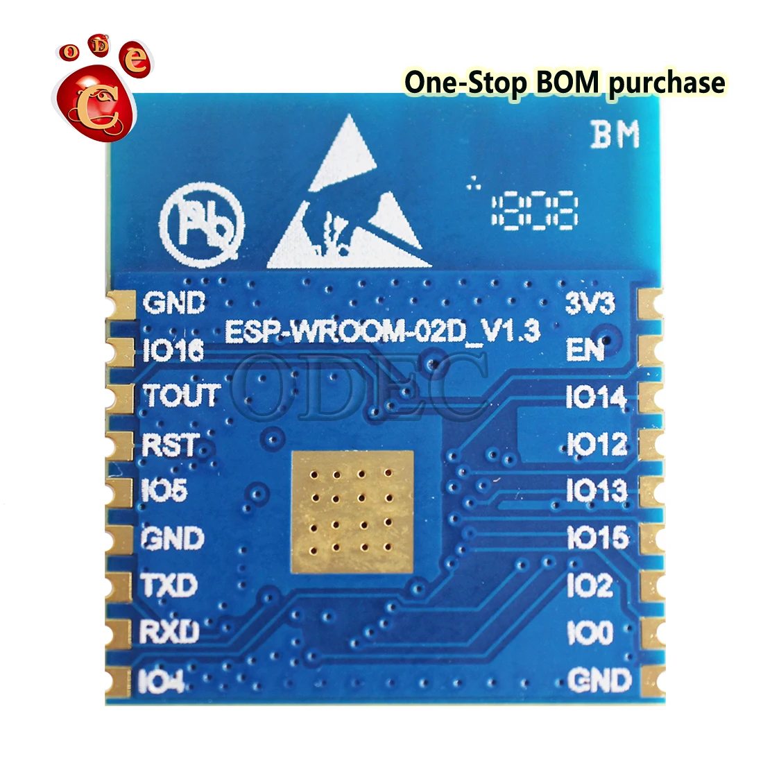 Módulo ESPRESSIF Original nuevo, ESP-Wroom-02D, ESP8266, 5 uds., ESP-Wroom-02U