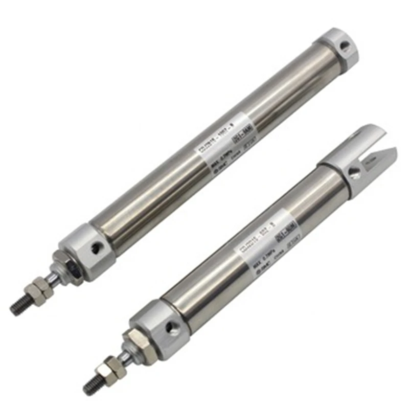 SMC type CDJ2D stainless steel pneumatic double clevis mini small compressed air cylinder