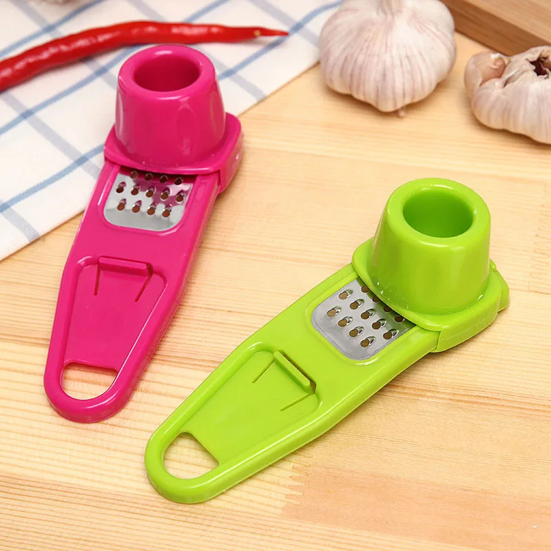 Garlic Peeler Ginger Garlic Press Grinding Grater Planer Slicer Garlic Crusher Chopper Cooking Tool For Kitchen Grater Grinder