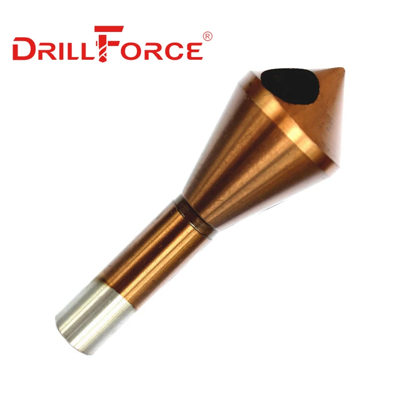 Drillforce Countersink Drill Bits HSS M2 M35 Cobalt Deburring 90 Degree Chamfering Hole Type Cutter(2-5 5-10 10-15 15-20mm )