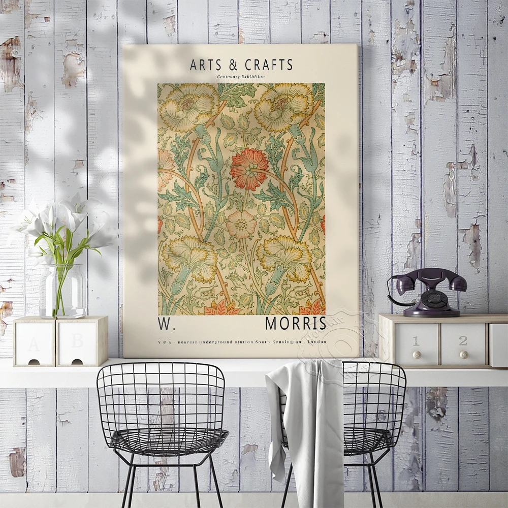 Poster Pameran William Morris, - Art Craft Museum ulasan dan harga