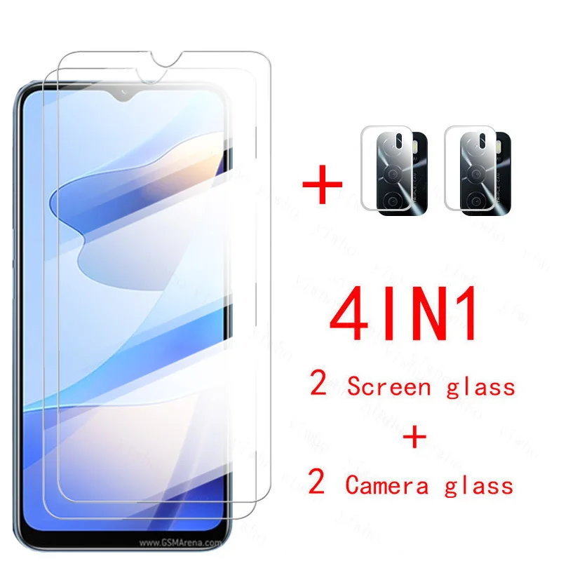 Protective Glass for OPPO A16 Tempered glass for oppo a16 Screen Protector On orro opo a 16 Camera Lens Film Phone Protection