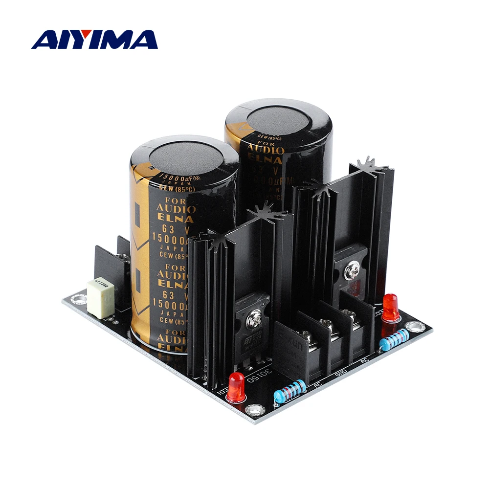 

AIYIMA 120A Schottky Rectifier Filter Power Supply 63V 82V 100V 15000uf for Audio Speaker Amplifier Filter Home Theater DIY