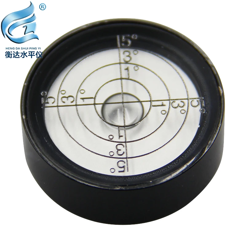 Di livello magnetico in lega di alluminio Vientiane livello orizzontale bolla cerchio livello 30*10mm 1pcs