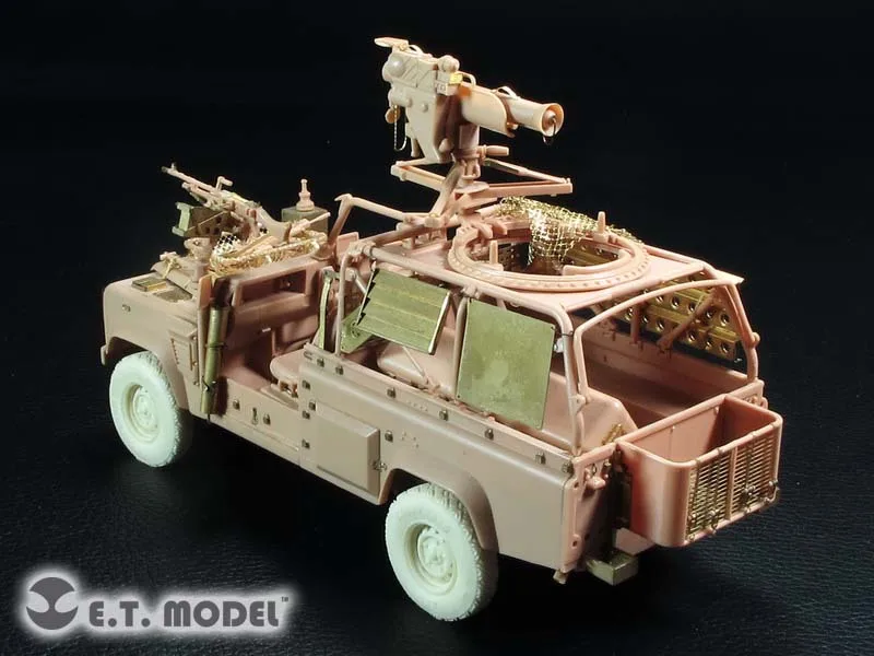 E.T Model E35-178 1/35 Land Rover WMIK w/MILAN ATGM Detail-up Set For HB 82447