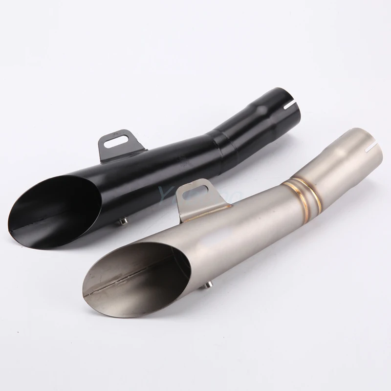 

Modify Universal Motorcycle 51mm Exhaust Pipe YZF R6 R1 Z750 MT03 FZ1 ER6N GP Muffler System Silencer Slip on Echappement Moto