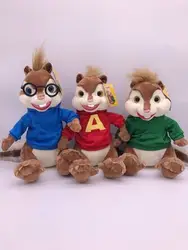 Movie Toys Alvin and the Chipmunks Plush Dolls Cute Chipmunks Stuffed Toys Kids Gift 10