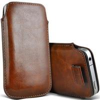 For Microsoft Nokia 230 Dual SIM I5 PU Leather Pouch Cover Bag Phone Cases With Pull