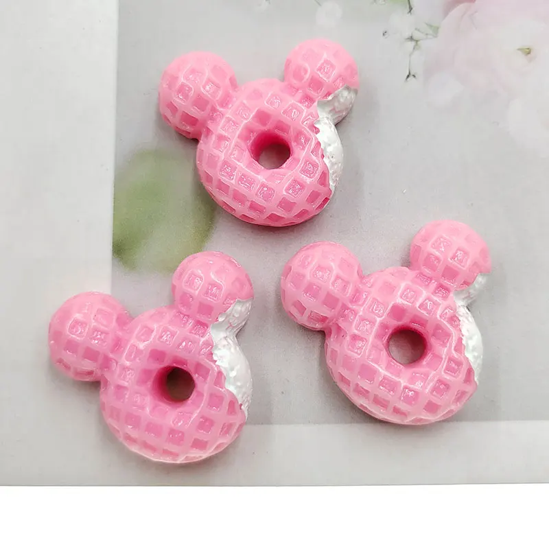 12pcs/lot  Kawaii Cute Mixed donuts foods  Flat back Resin Cabochons Scrapbooking DIY Jewelry Craft Decoration Accessories