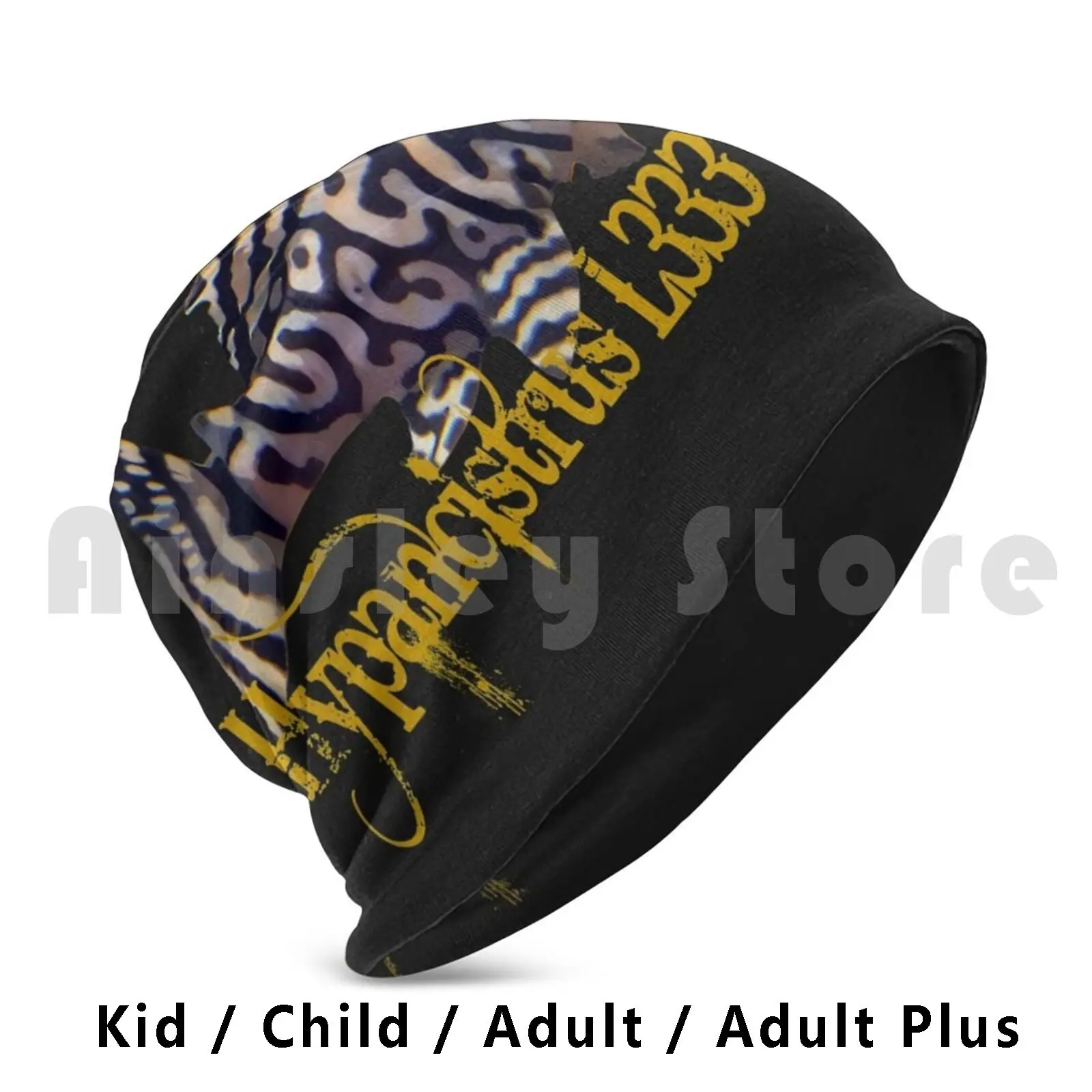 L333 Hypancistrus Pleco Beanies Knit Hat Hip Hop Pleco Catfish L333 L333 Catfish Pleco Catfish Pleco Fish