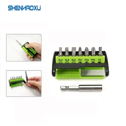 Screwdriver Set 8 in 1 Hand tools and Electric Screwdriver Bits with Slotted Phillips Hex Repair Tool Set For Iphone Pc Home Diy