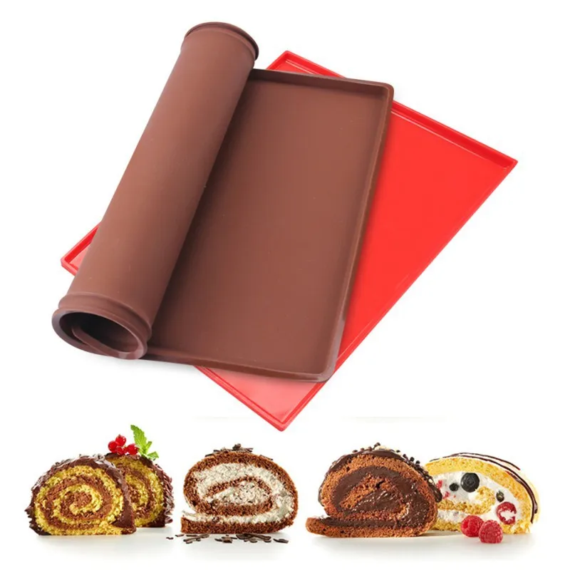 

Silicone Baking Mat Cake Mold DIY Multifunction Cake Pad Non-Stick Baking Pastry Tools Oven Liner Swiss Roll Pad Bakeware stand