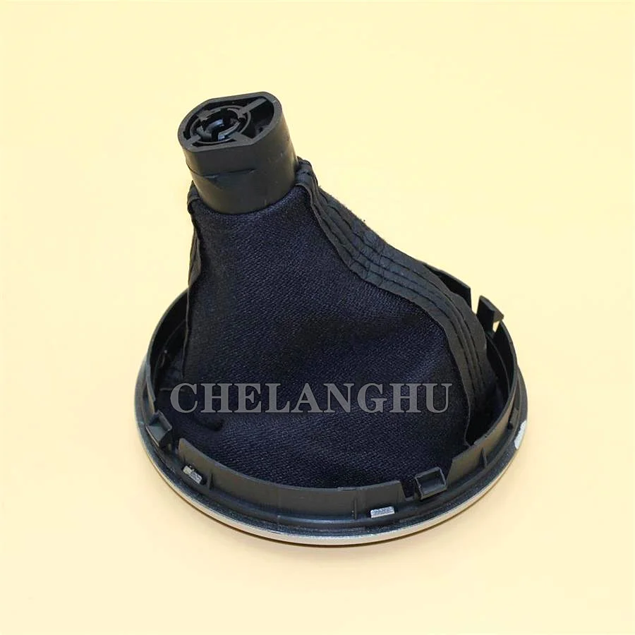 Car 5 Speed Gear Stick Shift Knob PU Leather Boot For Skoda Fabia 2 II MK2 Combi 2007 2008 2009 2010 2011 2012 2013 2014