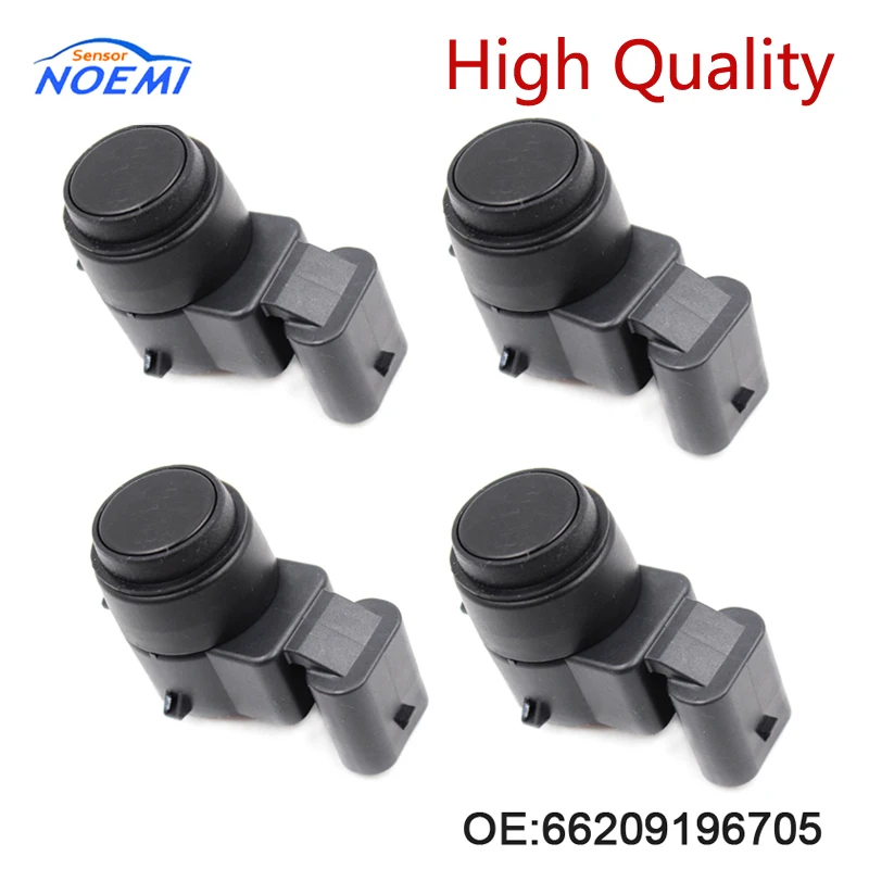 YAOPEI 4pcs PDC Parking Reverse Sensor 66206934308, 66209196705 for BMW E81 E82 E87 E88 E90 E91 E92 For Mini Cooper