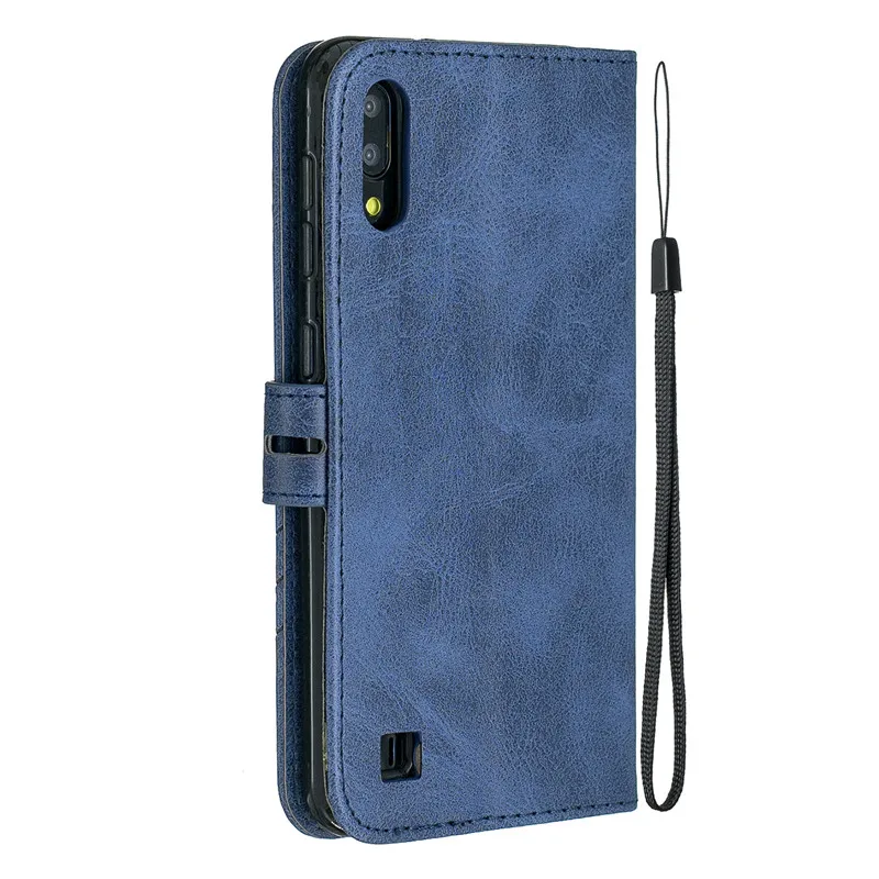 Para Samsung Galaxy A10 Funda de cuero con tapa para Coque Samsung A10 Funda Galaxy A10 A 10 A105F A10S A01 A11 Funda magnética