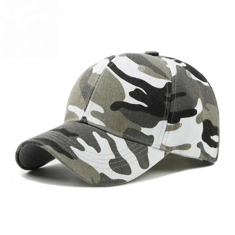 Men\'s Camouflage Baseball Cap For Men Fashion Summer Sunscreen Hat Women Polyester Hunting Camping Hiking Fishing Caps Gorras