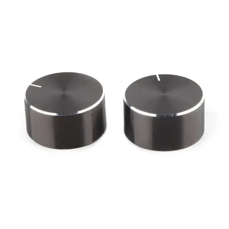 2 Pcs 25x13mm D Rotary Potentiometer Knob Volume Control For Speaker Amplifier HiFi