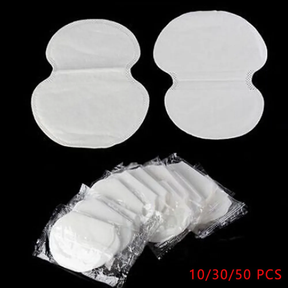 10/30/50pcs Summer Armpit Sweat Pads Underarm Deodorants Stickers Absorbing Disposable Anti Perspiration Patch Wholesale